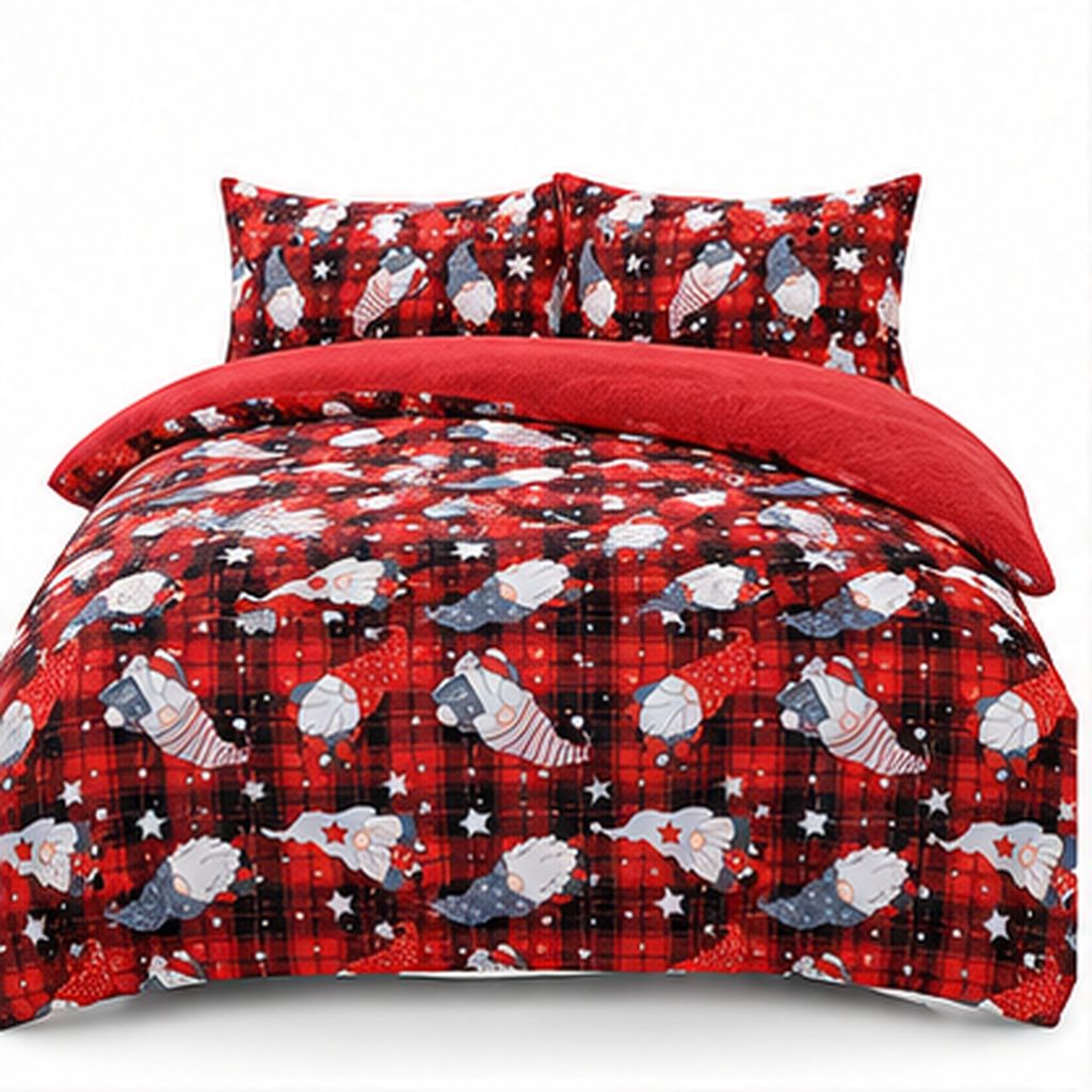 Gonks Teddy Printed Duvet Cover Set