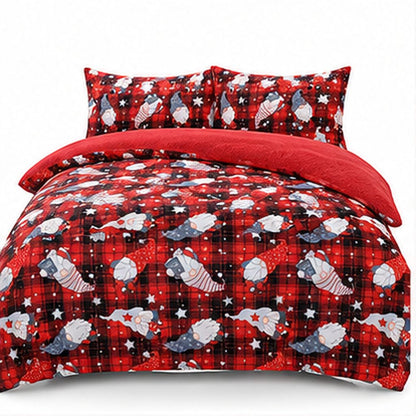 Gonks Teddy Printed Duvet Cover Set