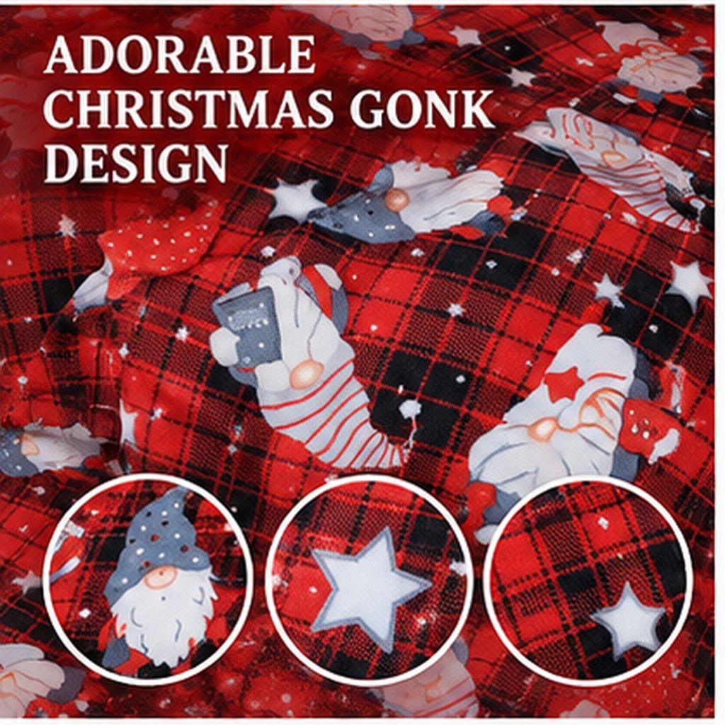Gonks Teddy Printed Duvet Cover Set