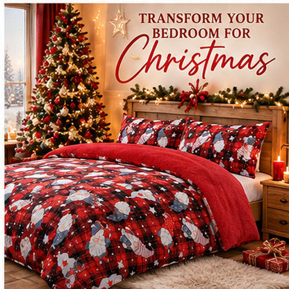 Gonks Teddy Printed Duvet Cover Set