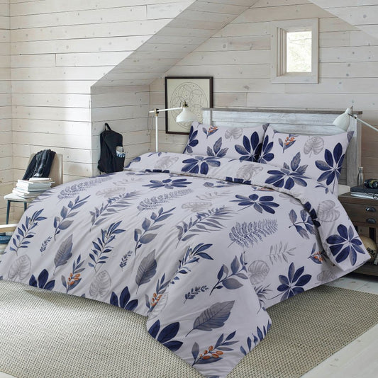 Hazel Printed Complete Set | Duvet Cover + Fitted Sheet + Pillowcases