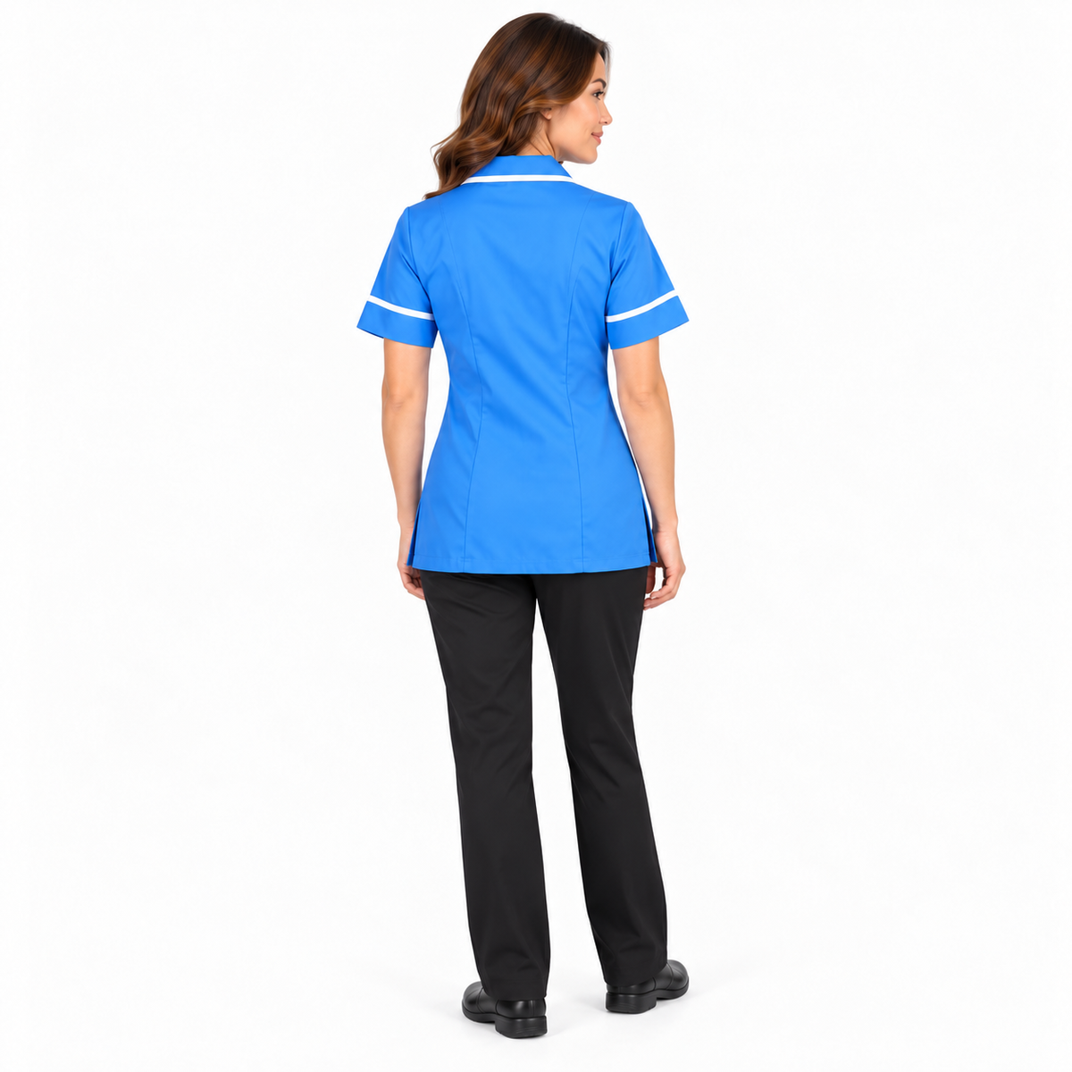 Hospital Blue women’s nurse tunic view 3
