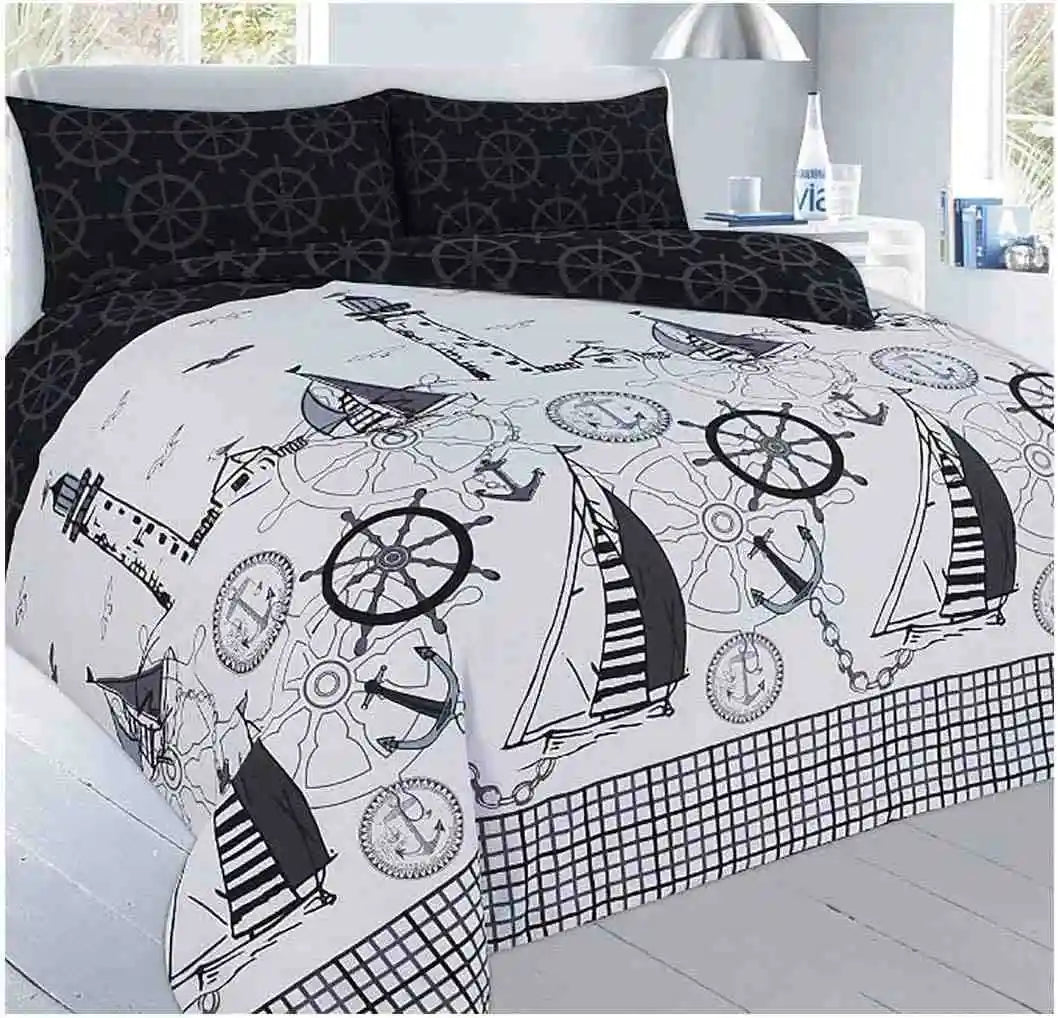 jack duvet cover set black