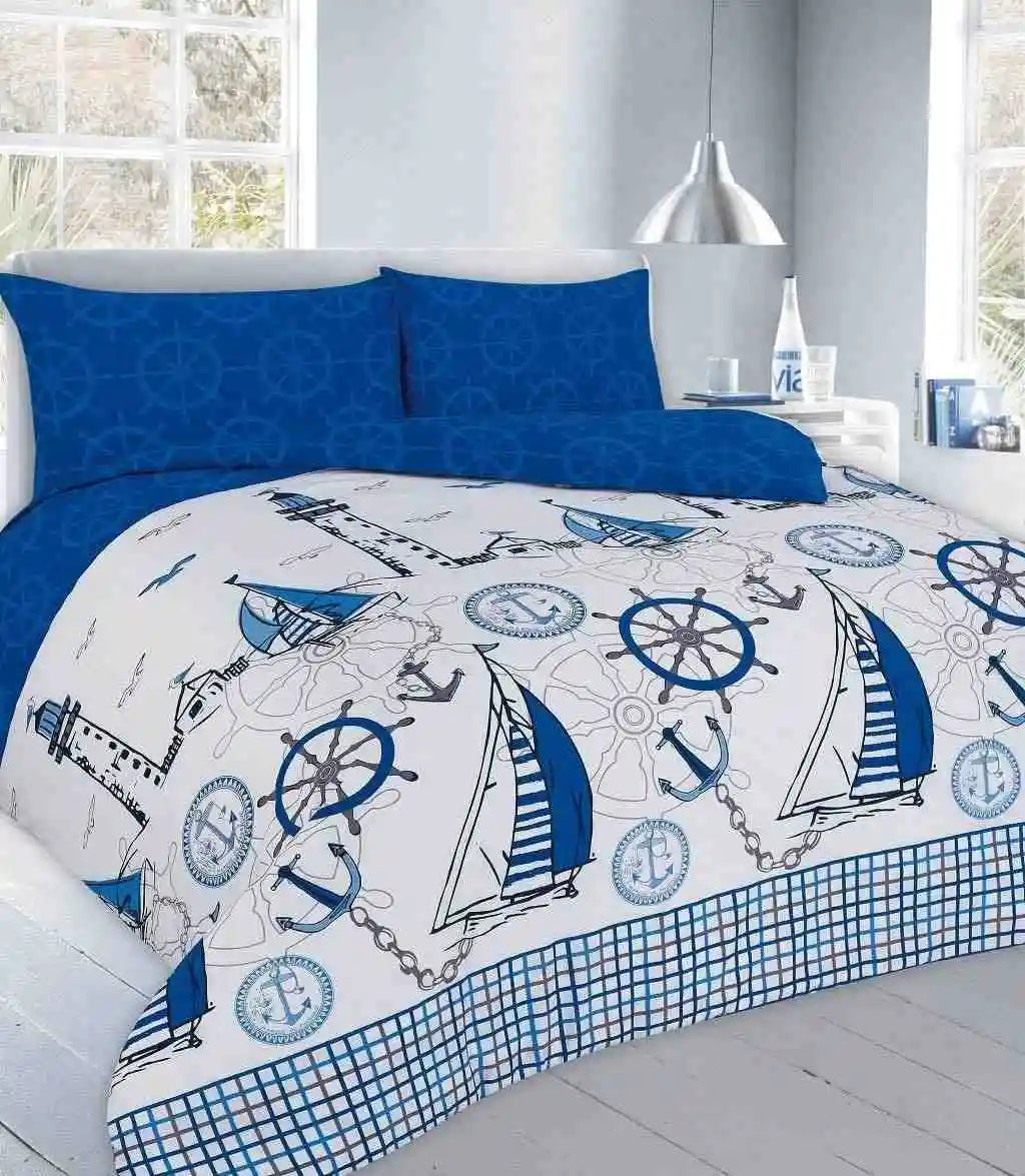 jack duvet cover set  blue