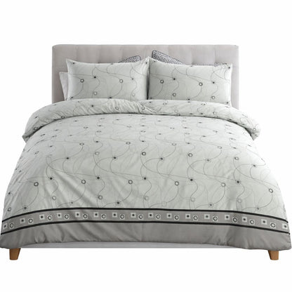 Kona Printed Complete Set | Duvet Cover + Fitted Sheet + Pillowcases