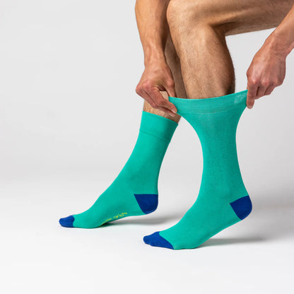 Men’s Leisure Colourburst Gentle Grip Cotton Rich Socks
