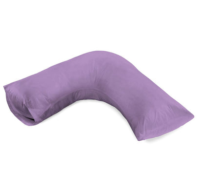 180TC Percale Poly Cotton V Shaped Pillow Cases | Pack of 2 | 14 Colours