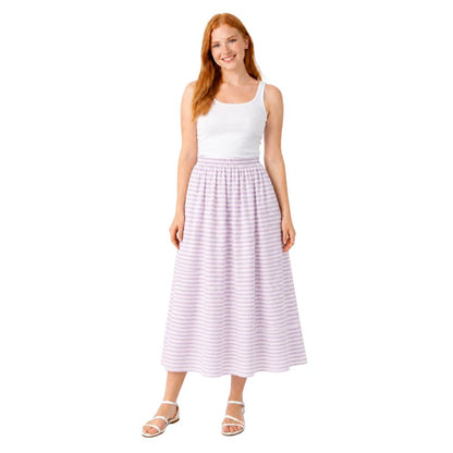 Gingham Crinkle Midi Skirt | 7 Colours