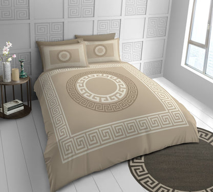 IDA Greek Printed Duvet Cover Sets | 6 Colours