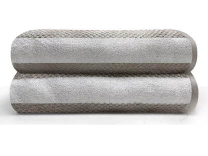 100% Cotton Royal Stripe Towels  | 9 Colours | 500 GSM