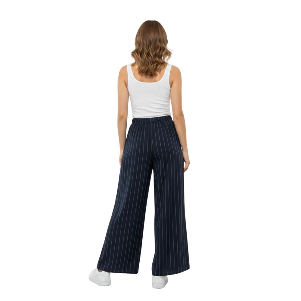 Striped Wide Leg Palazzo Trousers | 5 Colours