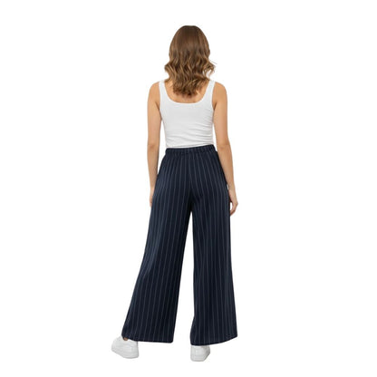 Striped Wide Leg Palazzo Trousers | 5 Colours