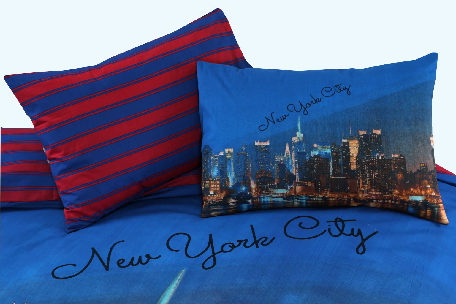 New York City 3D Panel duvet set