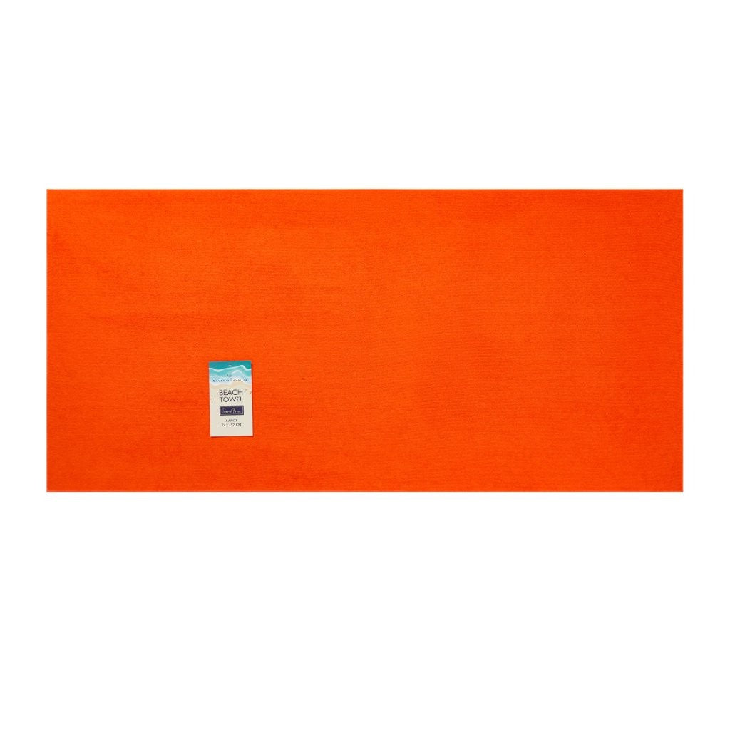 Solid Sand Free Beach Towel | 12 Colours | 152CM × 71CM