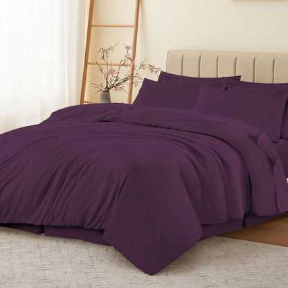 180TC Percale Poly Cotton Duvet Cover Sets | 14 Colours