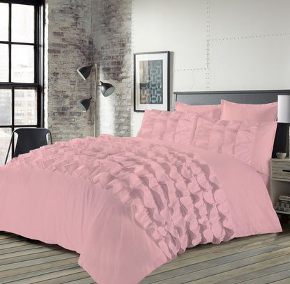 Priscilla Ruffled Duvet Cover Set | 3 Colours