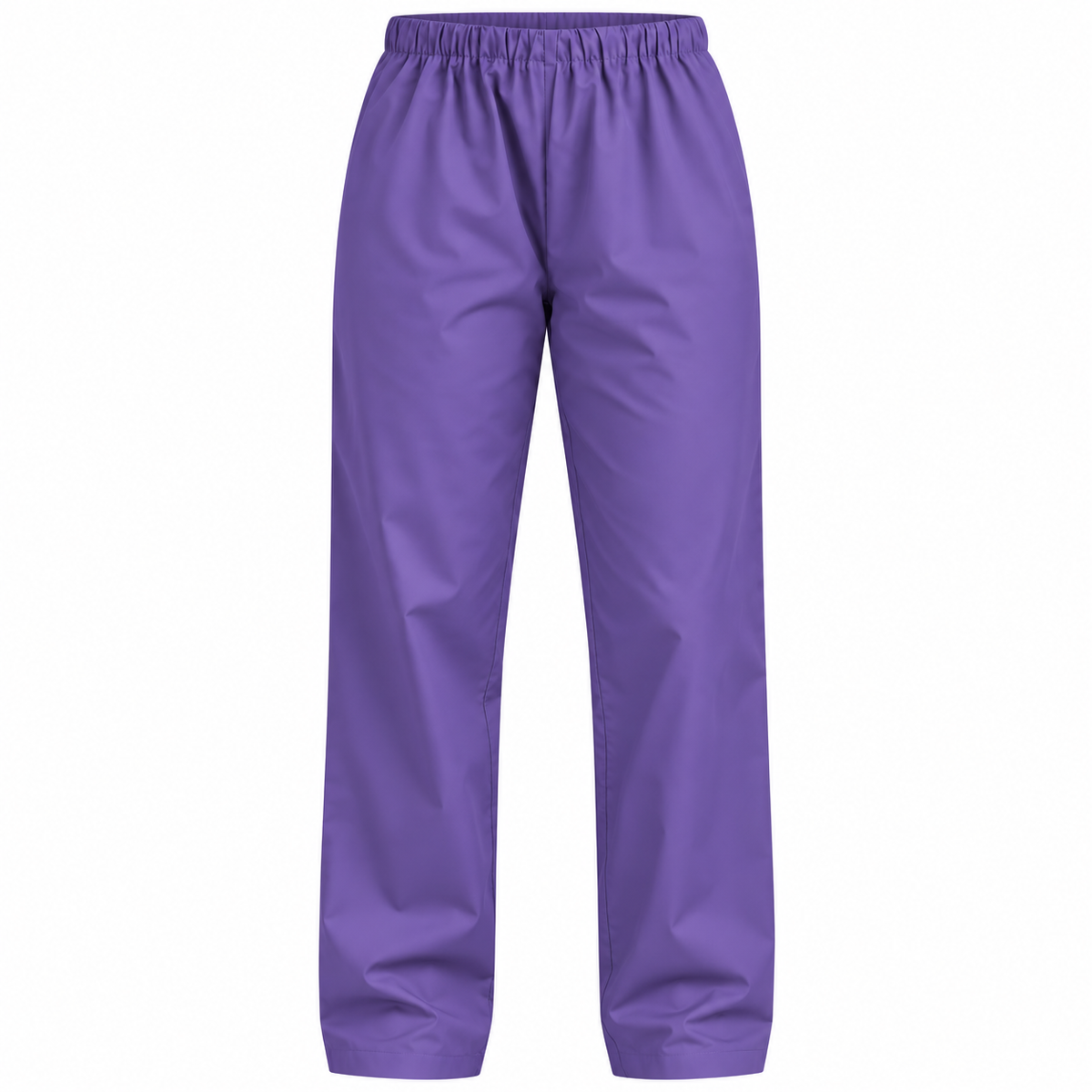 Purple women's healthcare uniform trousers