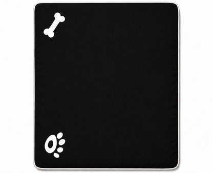 Pet Bed Mats Bone & Paw | 9 Colours | 2 Sizes