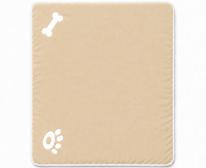 Pet Bed Mats Bone & Paw | 9 Colours | 2 Sizes