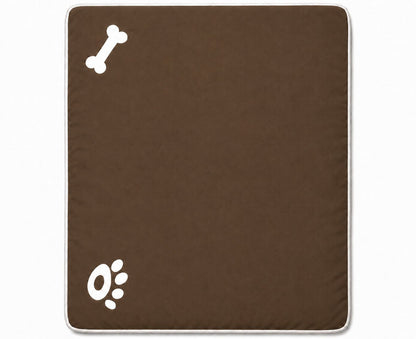 Pet Bed Mats Bone & Paw | 9 Colours | 2 Sizes