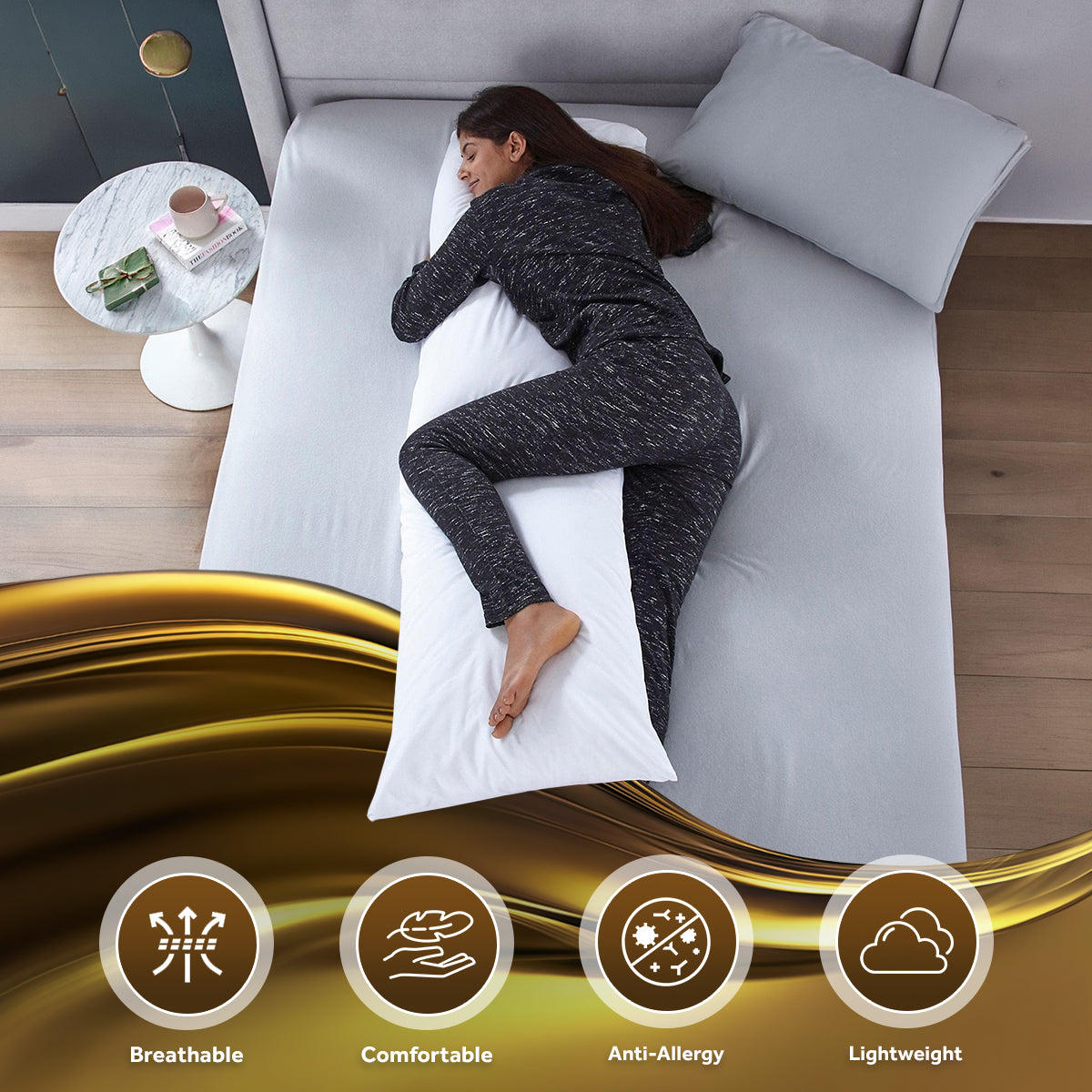 Maternity Pregnancy Bolster Pillow