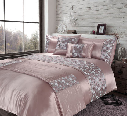 Romi Embroidered Duvet Cover Set | 2 Colours