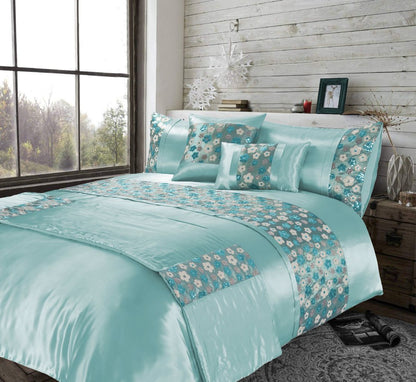 Romi Embroidered Duvet Cover Set | 2 Colours