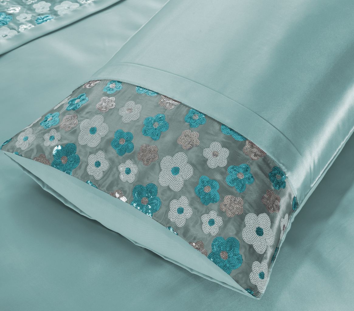 Romi Embroidered Duvet Cover Set | 2 Colours