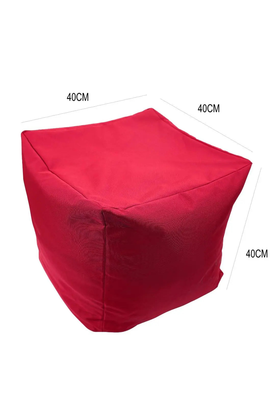 waterproof beans bag red