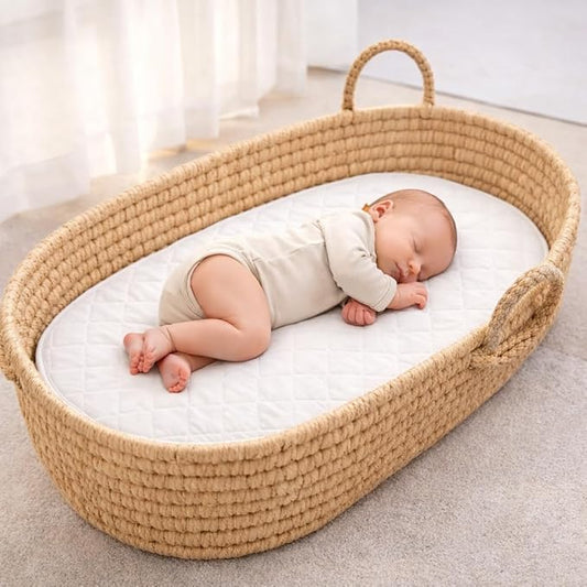 Moses Basket Cot Bed Mattress | 64 × 28 × 3 cm