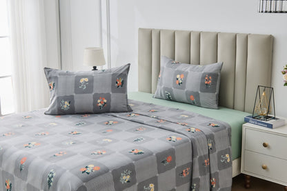 Sanareto Soft Touch Printed Sheet Set