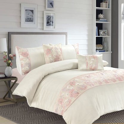Savanna Embroidered Duvet Cover Set | 2 Colours