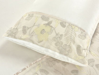 Savanna Embroidered Duvet Cover Set | 2 Colours