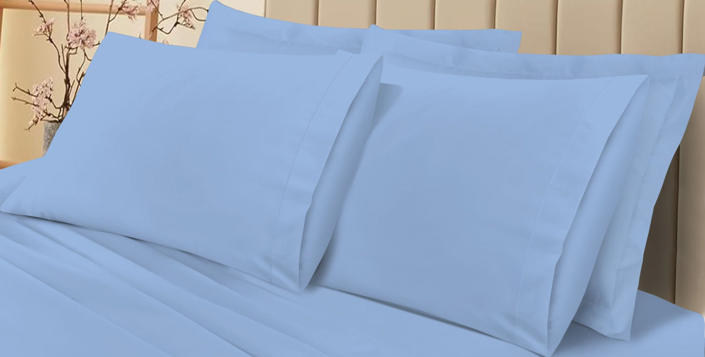 180TC Percale Poly Cotton Pillow Cases | Pack of 4 | 14 Colours