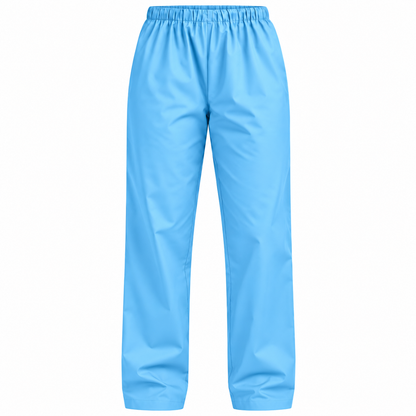 Sky Blue Men's Medical Scrub Trousers