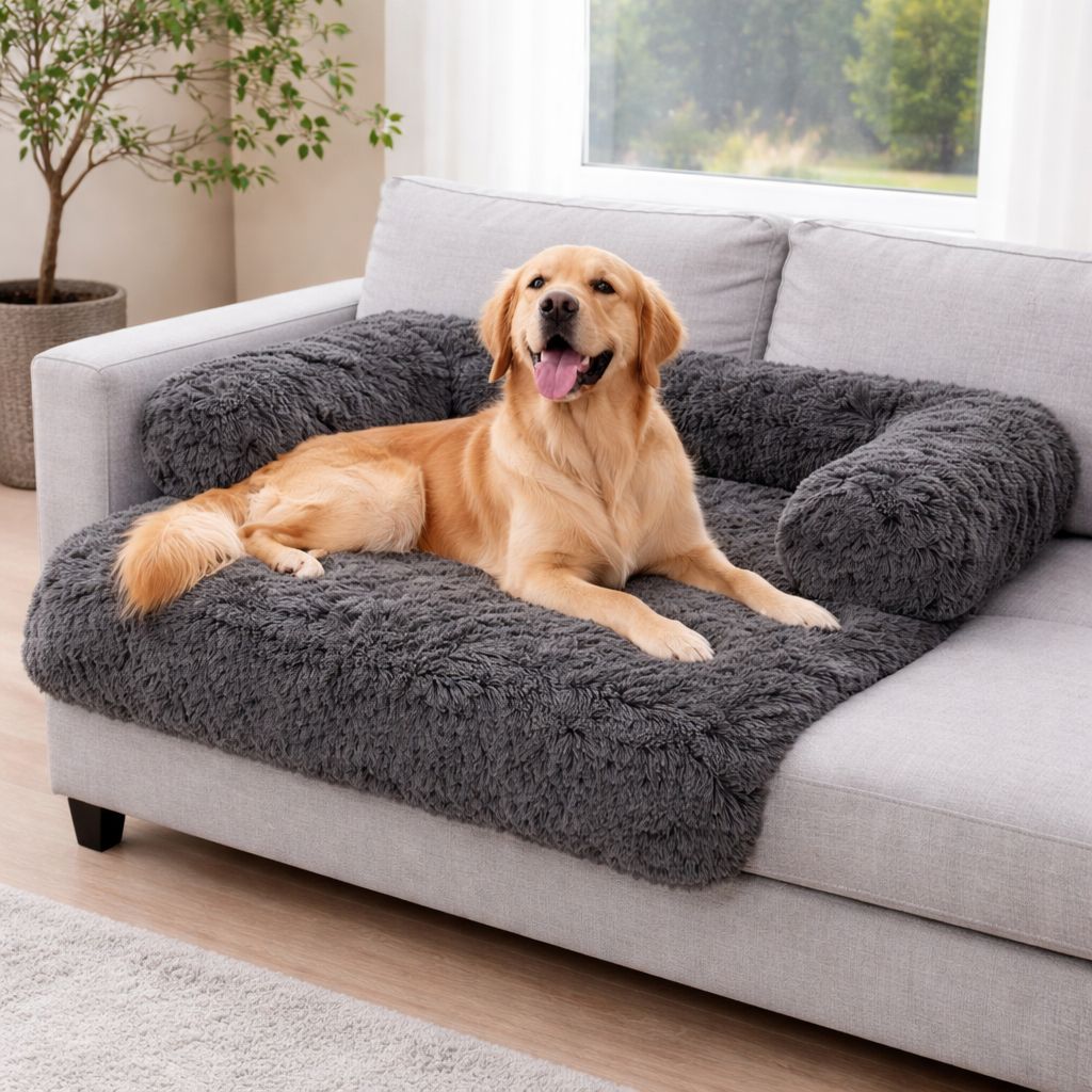 Sofa Pet Bed Square | 4 Colours | 2 Sizes