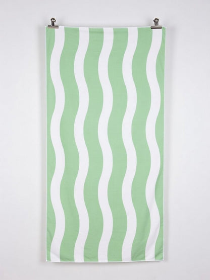 Wavy Stripe Beach Towel | 5 Colours | 152CM × 71CM