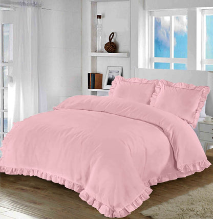 Santiago Ruffle Frilled Duvet Cover Set | 5 Colours