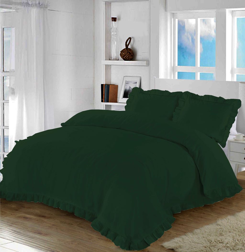Santiago Ruffle Frilled Duvet Cover Set | 5 Colours
