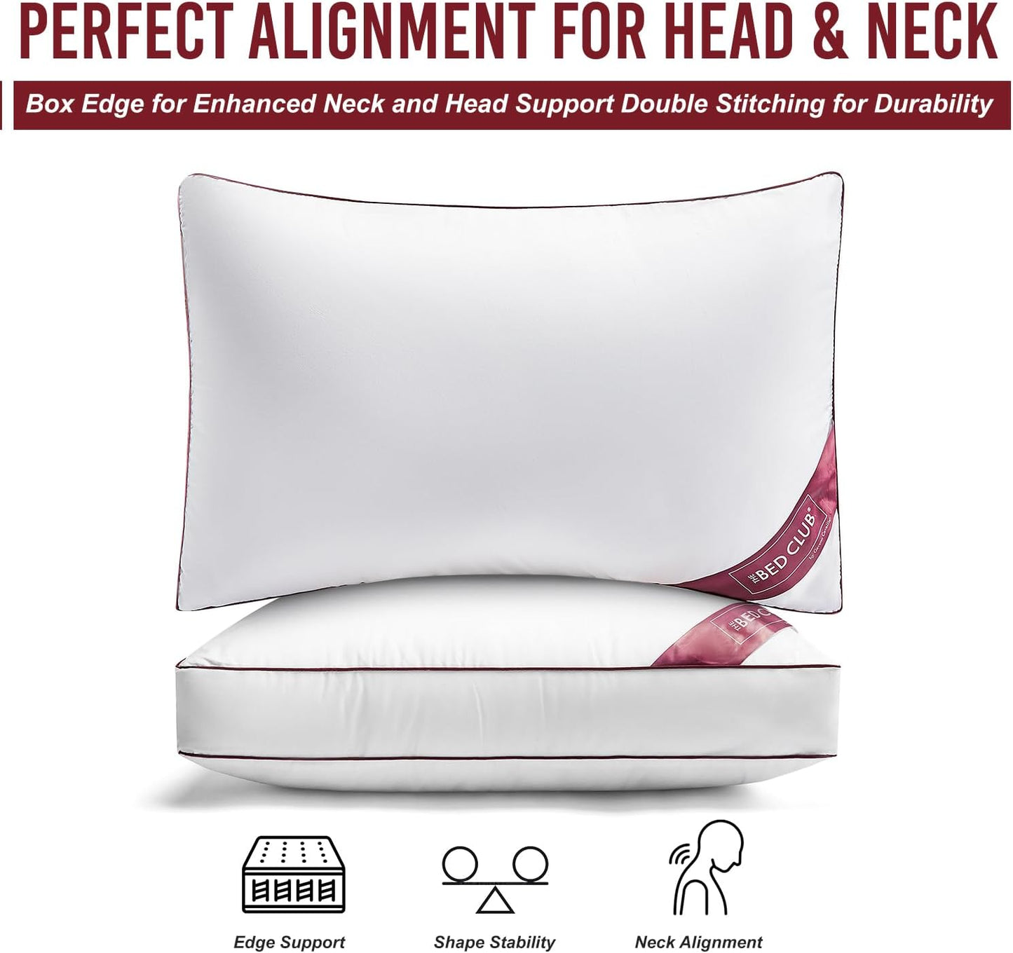 Microfibre Box Pillow | Feels Like Down