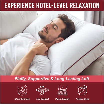 Microfibre Box Pillow | Feels Like Down