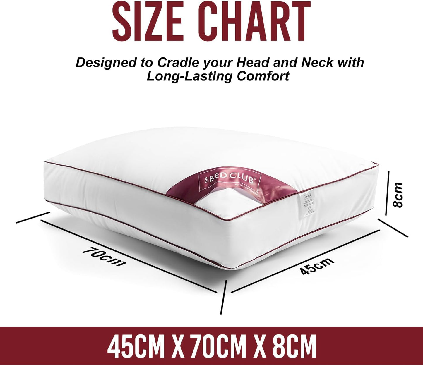 Microfibre Box Pillow | Feels Like Down