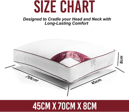 Microfibre Box Pillow | Feels Like Down