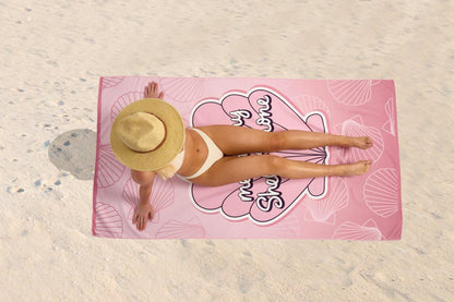 Shell Phone Sand Free Beach Towel | 180CM × 100CM