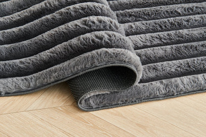 Shum Greek Faux Fur Rug | 6 Colours