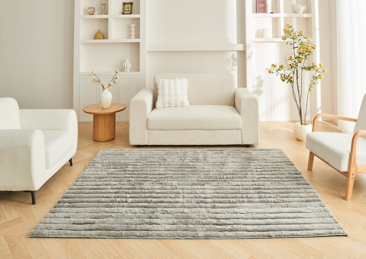 Shum Greek Faux Fur Rug | 6 Colours