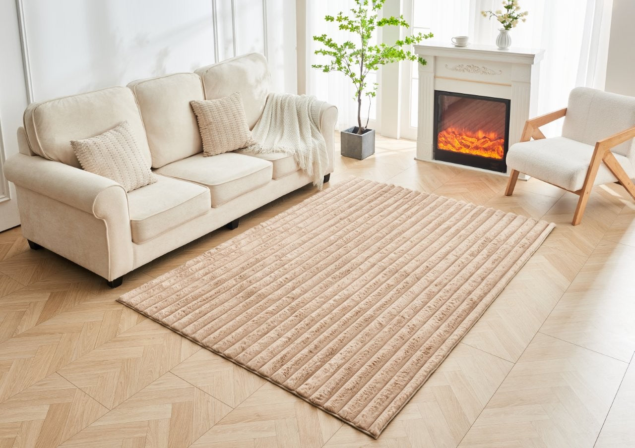 Shum Greek Faux Fur Rug | 6 Colours