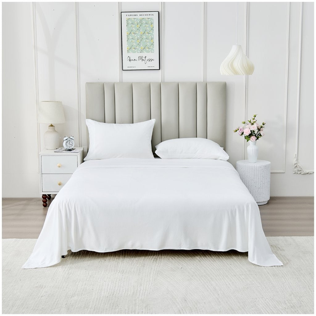 Soft Touch Plain Sheet Set | 10 Colours