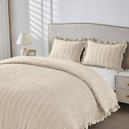 St. Albans Seersucker Duvet Cover Set | 4 Colours