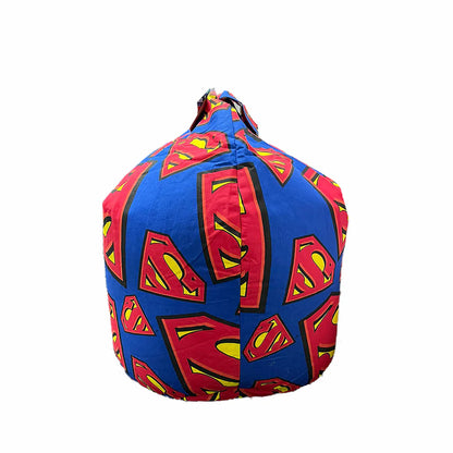 superman character bean bag